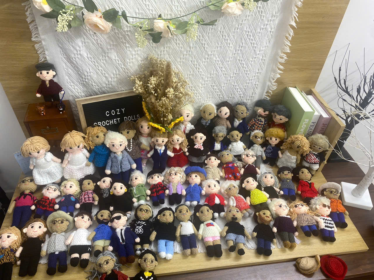 COZY DOLL®  PERSONALIZED CROCHET DOLL