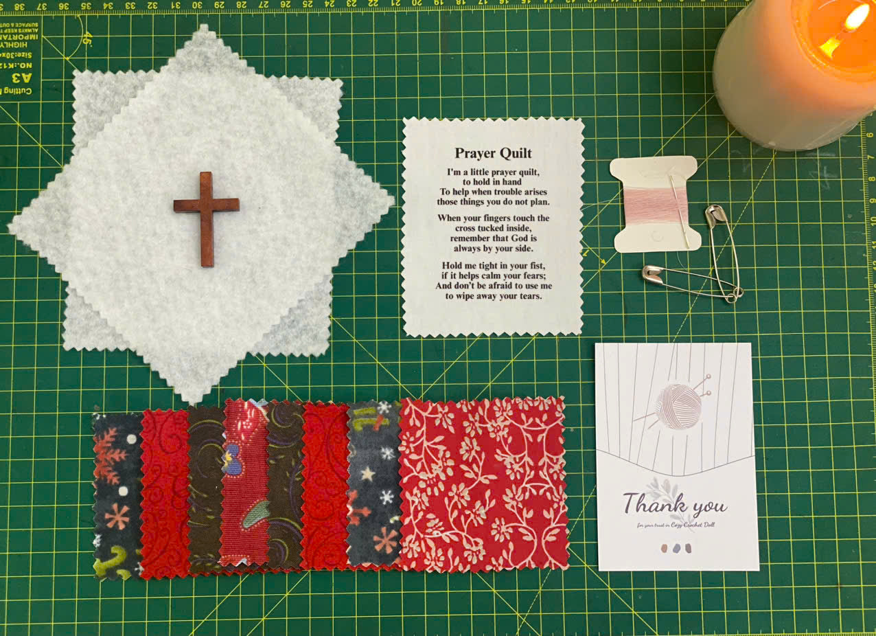 Prayer Hug™ Pocket Quilt — DIY Maker Kit